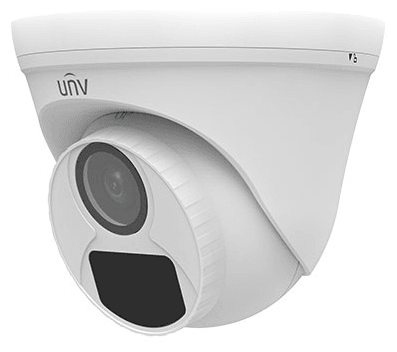 Аналоговая камера Uniarch 2МП (AHD/CVI/TVI/CVBS) уличная купольная с фиксированным объективом 2.8 мм, ИК подсветка до 20 м., матрица 1/3" CMOS. UNV - фото №1