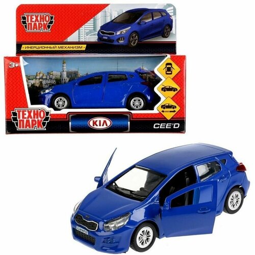 Машина Технопарк Kia Ceed (металл, синий, 12 см)