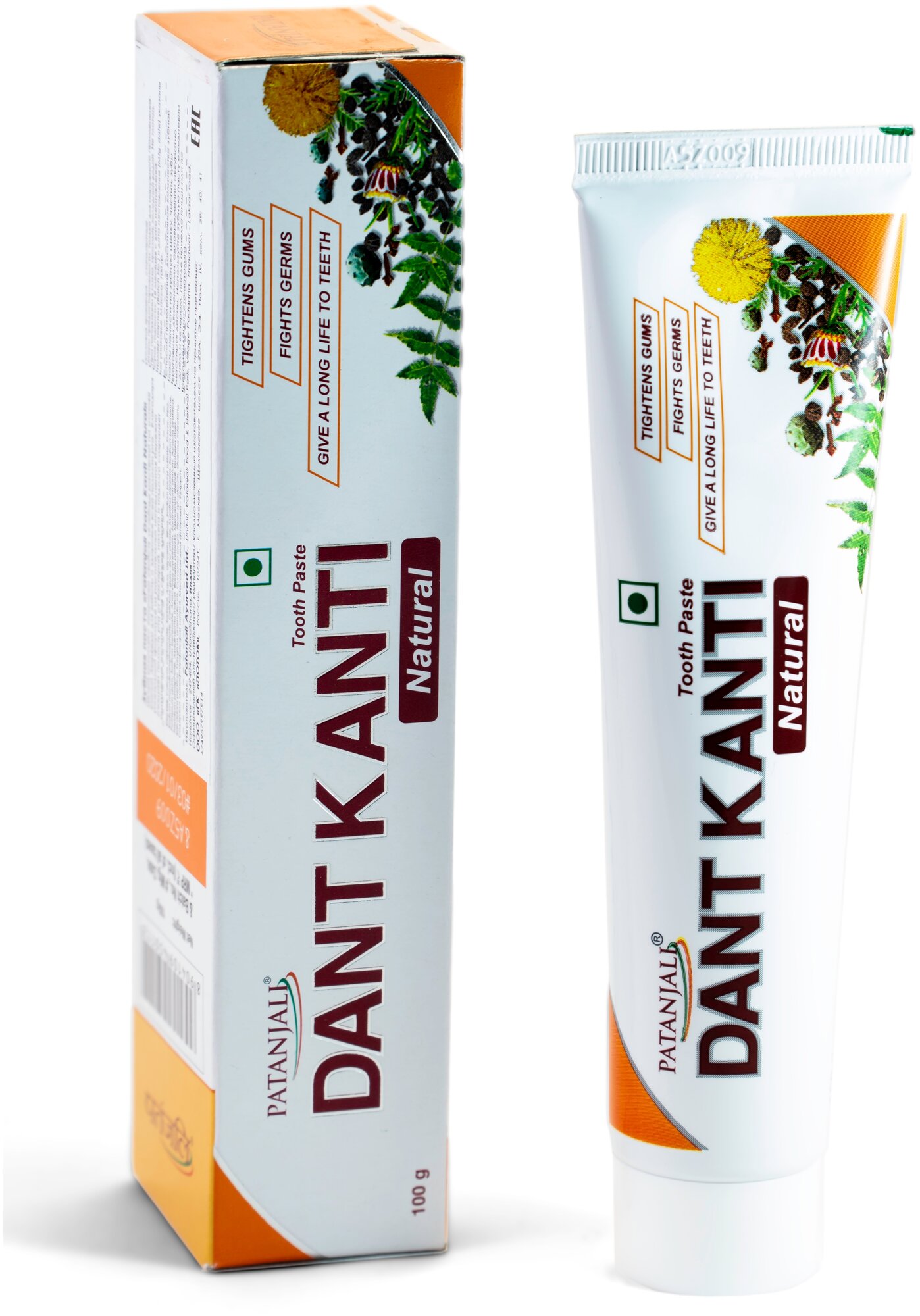 Зубная паста Patanjali Dant Kanti Natural