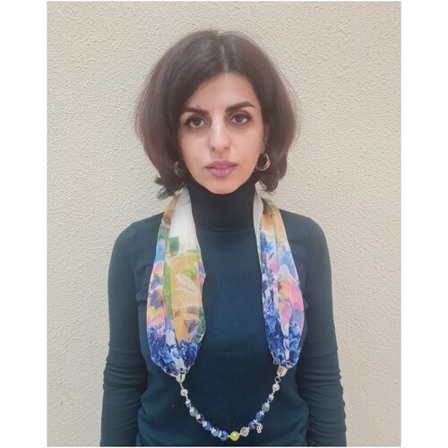 фото Платок агата foxtrot (шёлк 80%, вискоза 20%)