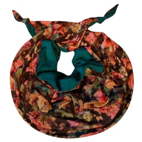 фото Двойной шарф-долька оланж ассорти серия дольче-вита с узелками оа-dolka-дольче-4