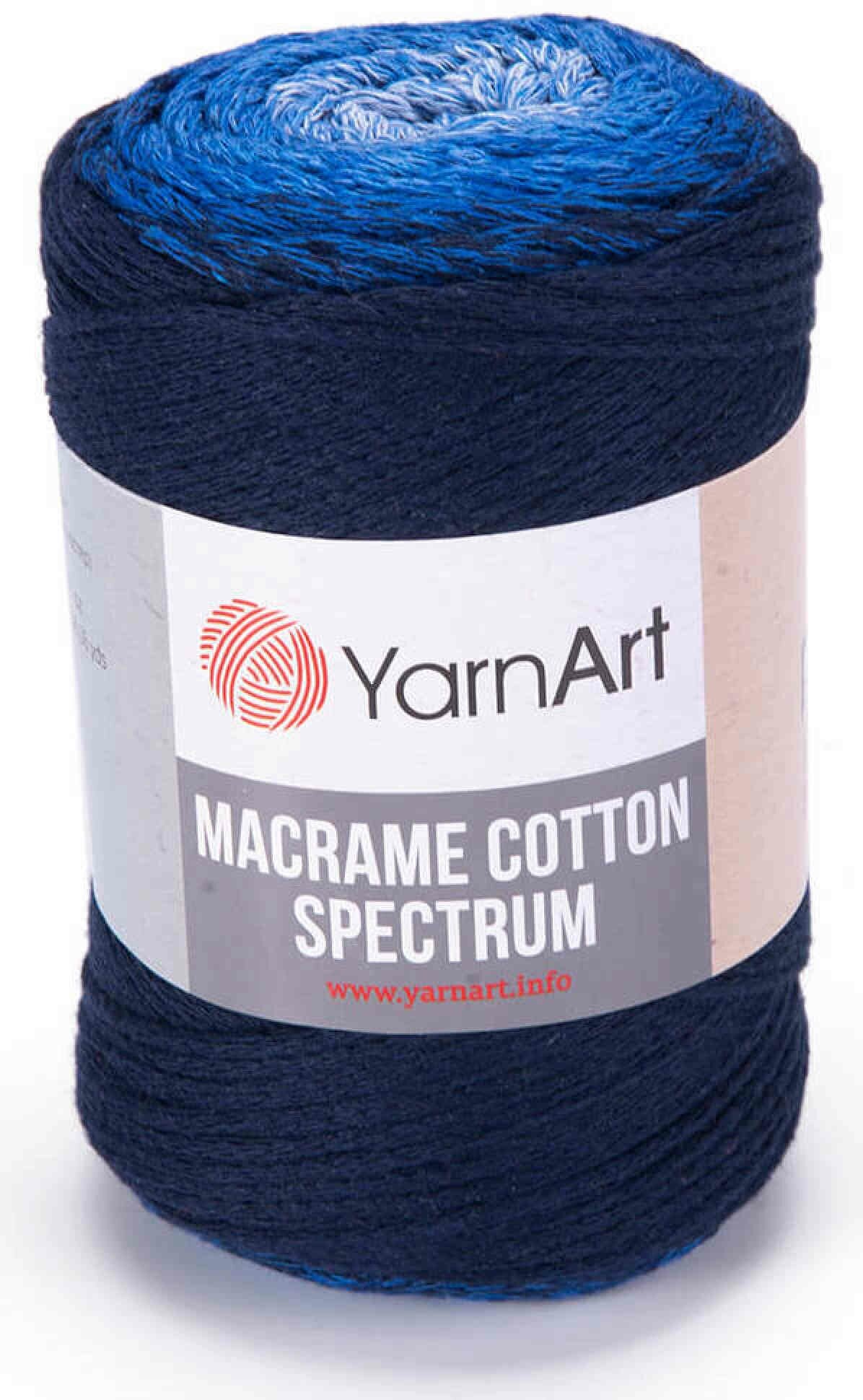 Пряжа YarnArt Macrame Cotton Spectrum 80 % хлопок 20 % полиэстер 250 г