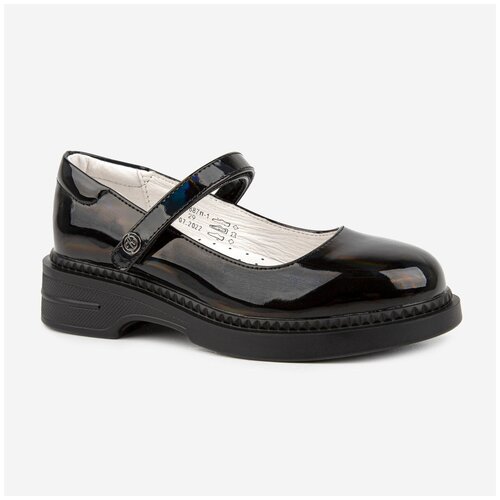 Туфли для девочек Kapika 22887п-1 черный, размер 29