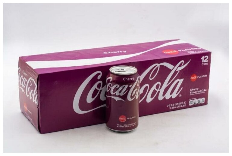 Coca-Cola Cherry Упаковка 12 шт