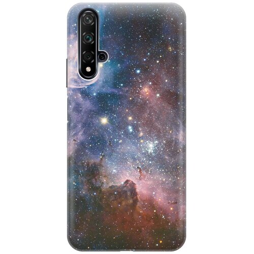 фото Re:pa накладка transparent для huawei nova 5 с принтом "космос"