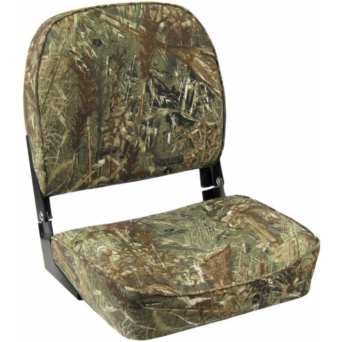 Кресло складное мягкое ECONOMY с низкой спинкой обивка камуфляжная ткань 24337₽