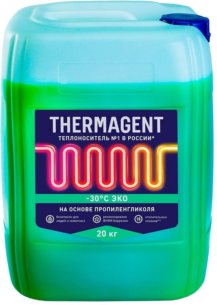 Теплоноситель Thermagent -30°C ЭКО 10 кг