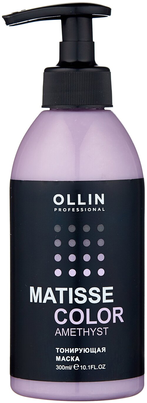 OLLIN Professional Matisse Color Amethyst Маска для волос тонирующая, 300 г, 300 мл, бутылка