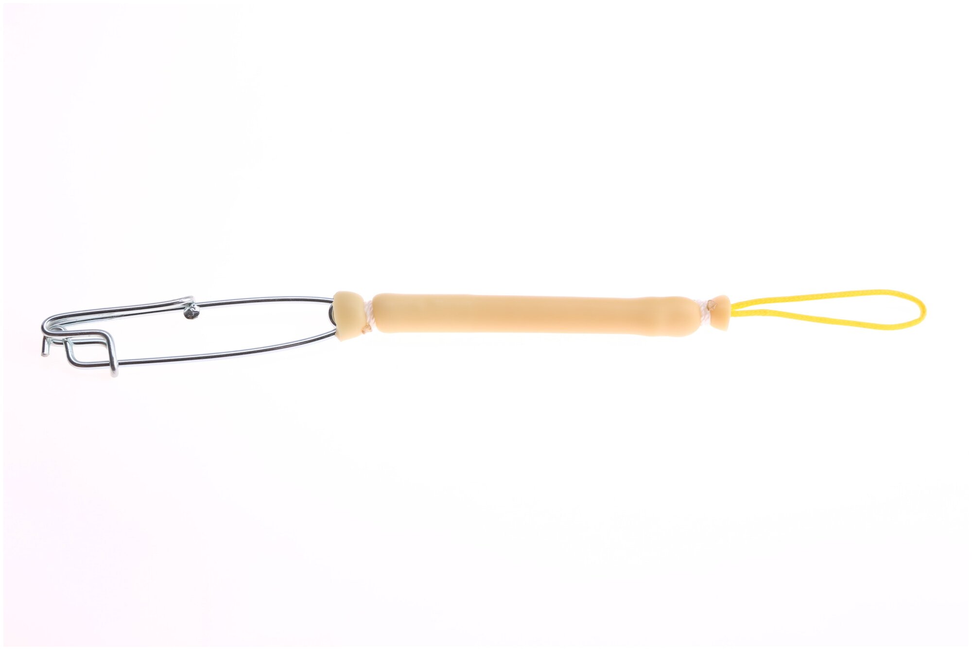 Амортизатор линя для подводного ружье или арбалета для подводной охоты, с карабином, длина 13 см, желтый. Narwhal
