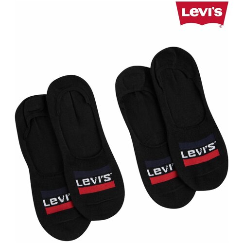 Носки (2 пары) LEVIS LOW RISE SPORTWR LOGO 2P Унисекс 37157-0169 39