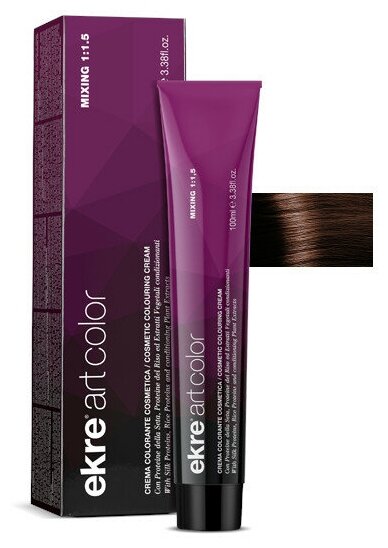 Краска для волос Artcolor Hair Colour Cream Ekre 6.53 Темный махагоново-золотистый блондин/Шоколад, 100 мл
