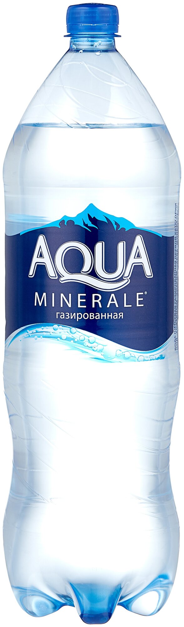 Вода питьевая Aqua Minerale газированная, ПЭТ, 2 л - фотография № 4