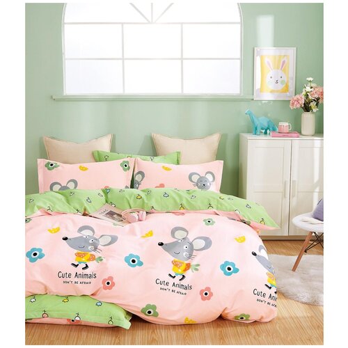 фото Постельное бельё "танго", vip сатин; арт:tpig-1428; размер 1.5 tango