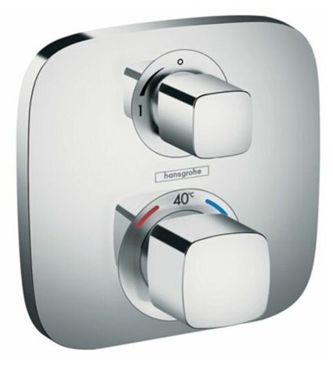 Смеситель для ванны Hansgrohe Ecostat E 15707000 (внешняя часть)