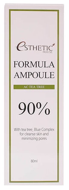 Esthetic House Formula Ampoule AC Tea Tree Сыворотка для лица, 80 мл