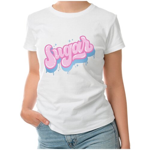 фото Футболка roly, размер s, белый