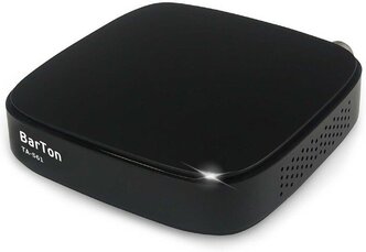 Приставка для цифрового ТВ BarTon TA-561, FullHD, DVB-T2, HDMI, USB, чёрная