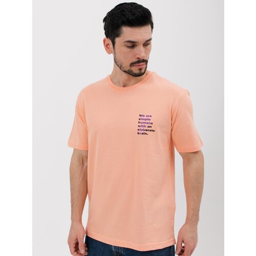 фото Футболка chic&charisma, размер 2xl, оранжевый