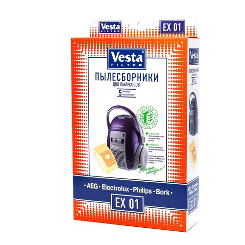 Vesta filter Бумажные пылесборники EX 01 5 шт.