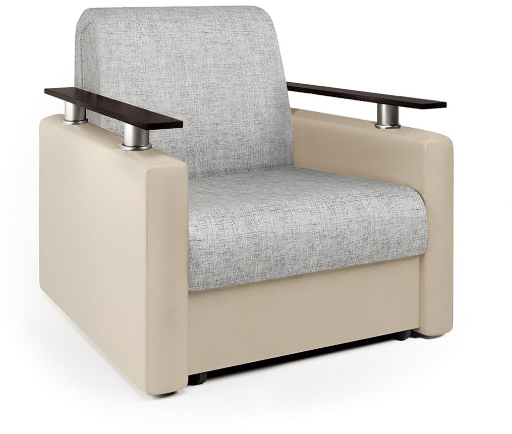 Кресло-кровать Шарм-Дизайн Шарм беж серый