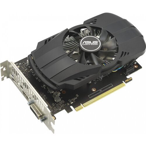 Видеокарта ASUS NVIDIA GeForce GTX 1650, PH-GTX1650-O4GD6-P-EVO, 4ГБ, GDDR6, OC, Ret