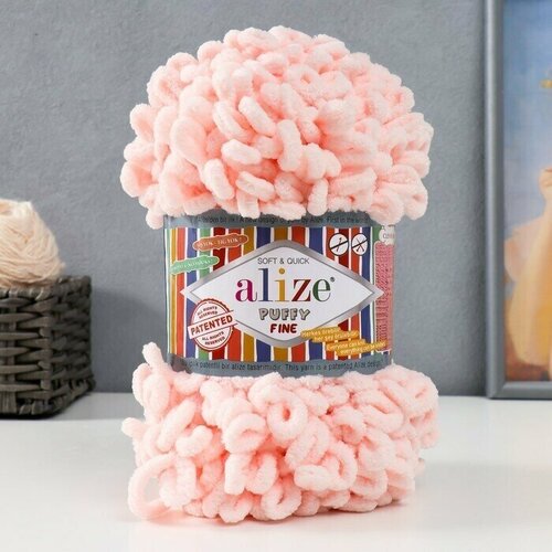 Пряжа для вязания 100 микрополиэстер 145м100г 639 791₽