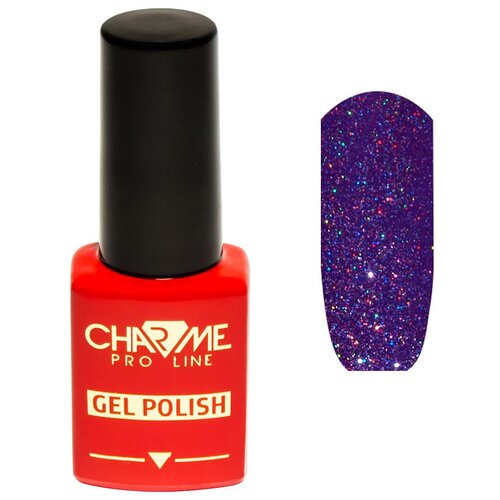 CHARME-PRO Гель-лак Pro Line Laser Purple Effect, 10 мл, 02 - адора charme pro гель лак pro line laser red effect 10 мл 06 круз