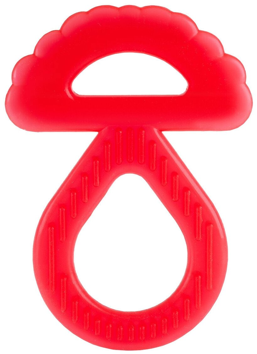 Массажер силиконовый для десен KNOPA "Грибочек", прорезыватель зубной (цвета в ассорт.) - фото №1