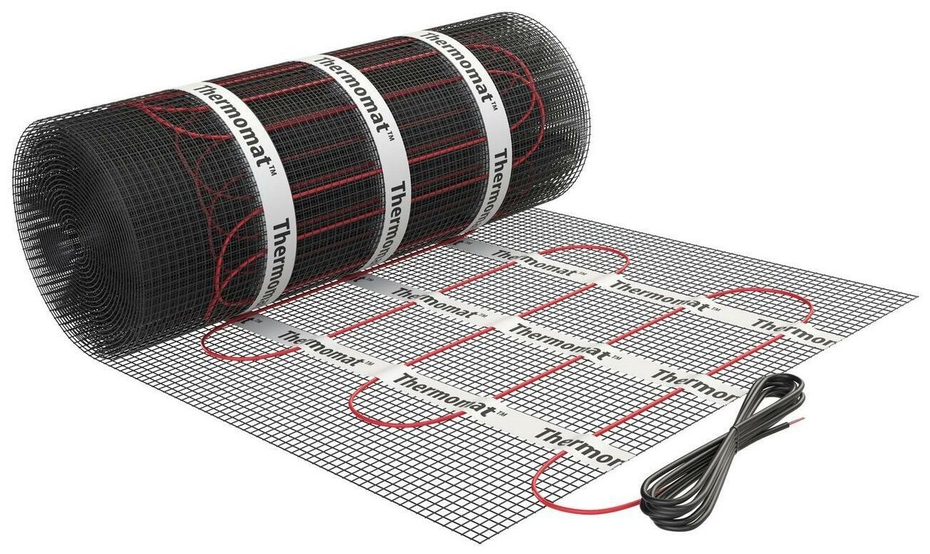Теплый пол Thermomat TVK-130, 260 Вт, 2 кв. м (электрический нагревательный мат)