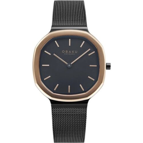 Наручные часы OBAKU V253LXMBMB, золотой, черный