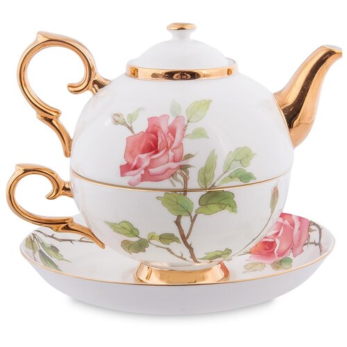 фото Jk- 39 чайный набор соло роза (pavone)