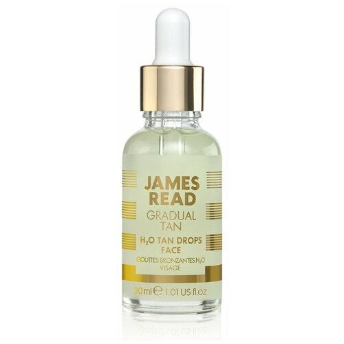 Капли-концентрат JAMES READ освежающее сияние H2O Tan Drops Face 30 мл