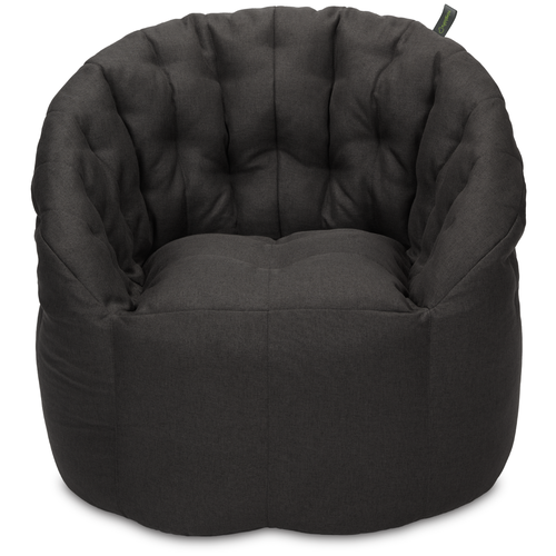 фото Кресло мешок «австралия», жаккард, угольный пуффбери