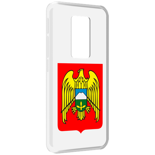 Чехол MyPads герб-кабардино-балкария-нальчик для Motorola Defy 2021 задняя-панель-накладка-бампер