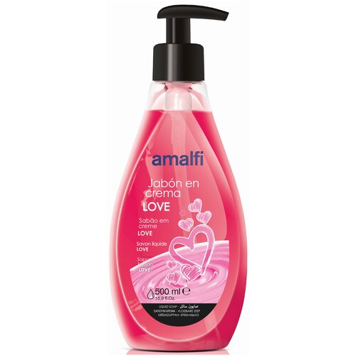 Amalfi крем мыло жидкое для рук, любовь, 500 мл