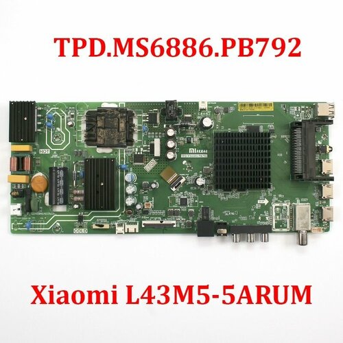 Комплектующие для ТВ и проекторов / Майн плата MS6886.PB792 от ТВ Xiaomi L43M5-5ARU