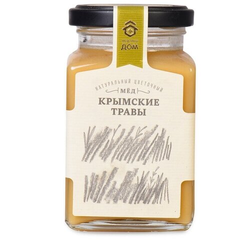 Мёд натуральный цветочный Крымские Травы - 320гр