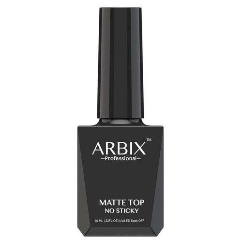 Arbix, Матовый Топ без липкого слоя Matte Top No Sticky (10 мл)