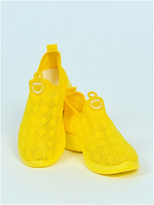 Кроссовки , размер 36, желтый