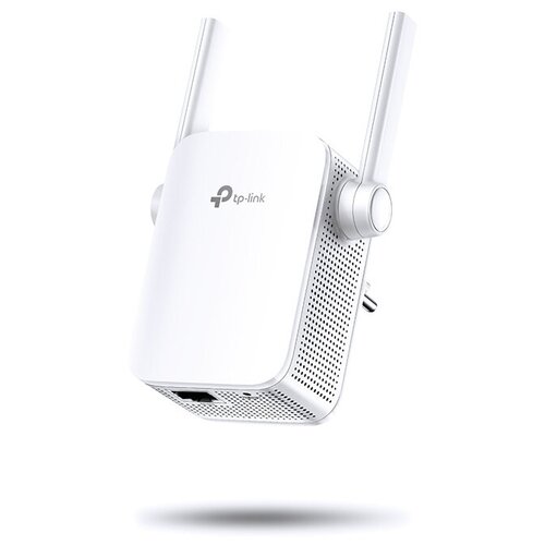 Усилитель Wi-Fi/ AC1200 Wi-Fi Range Extender, Wall Plugged, 867Mbps at 5GHz + 300Mbps at 2.4GHz, 802.11ac/a/b/g/n, 1 10/100M LAN, WPS button, 2 fixed