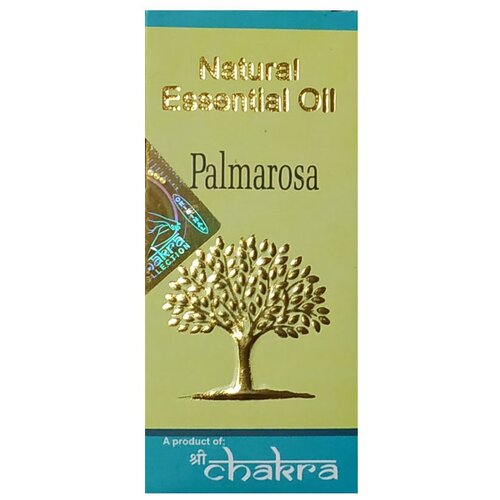 Shri Chakra эфирное масло Пальмароза, 10 мл натуральное эфирное масло кипарис chakra 10 мл