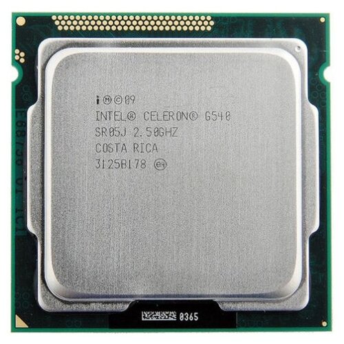 Процессор Intel Celeron G540 Sandy Bridge LGA1155, 2 x 2500 МГц, OEM