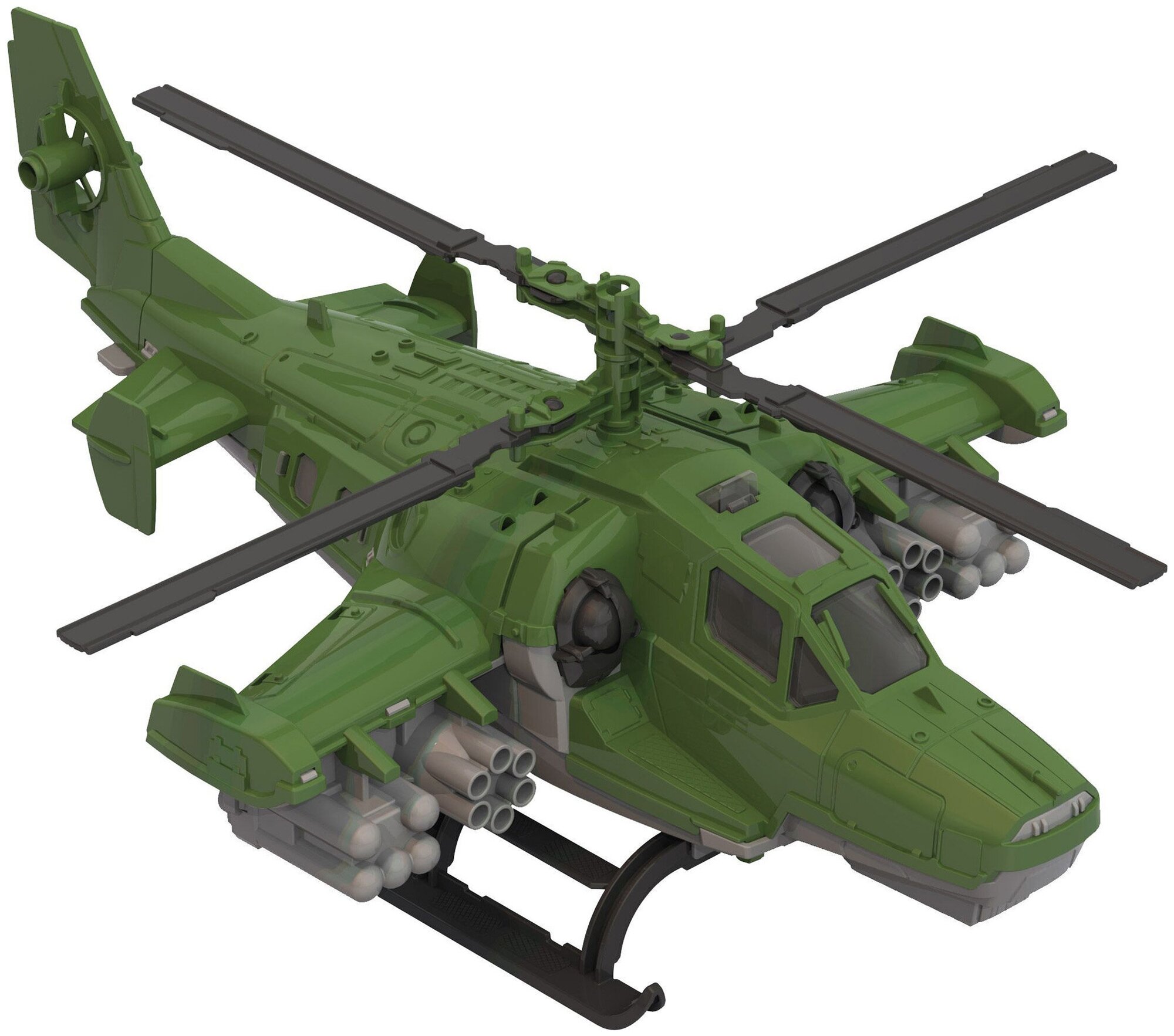 Вертолет Нордпласт военный 247 1:24 40 см