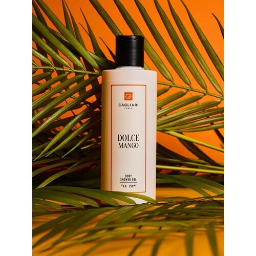 Гель для душа Cagliari Dolce Mango 250 мл женский манго парфюмированный для мужчин для женщин натуральный увлажняющий органик для сухой кожи с запахом