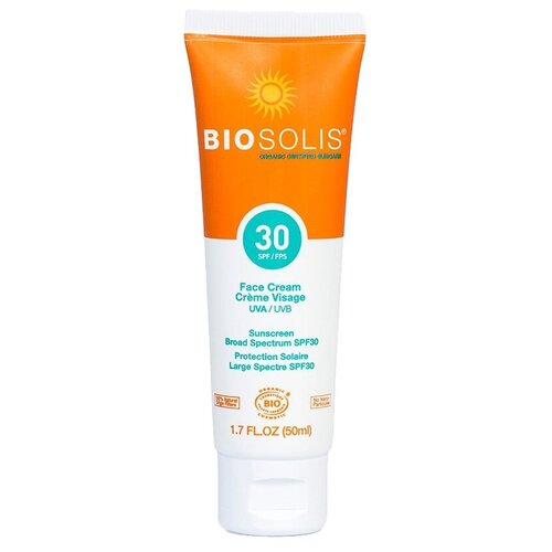 Купить Biosolis Крем солнцезащитный для лица SPF 30, 50 мл.