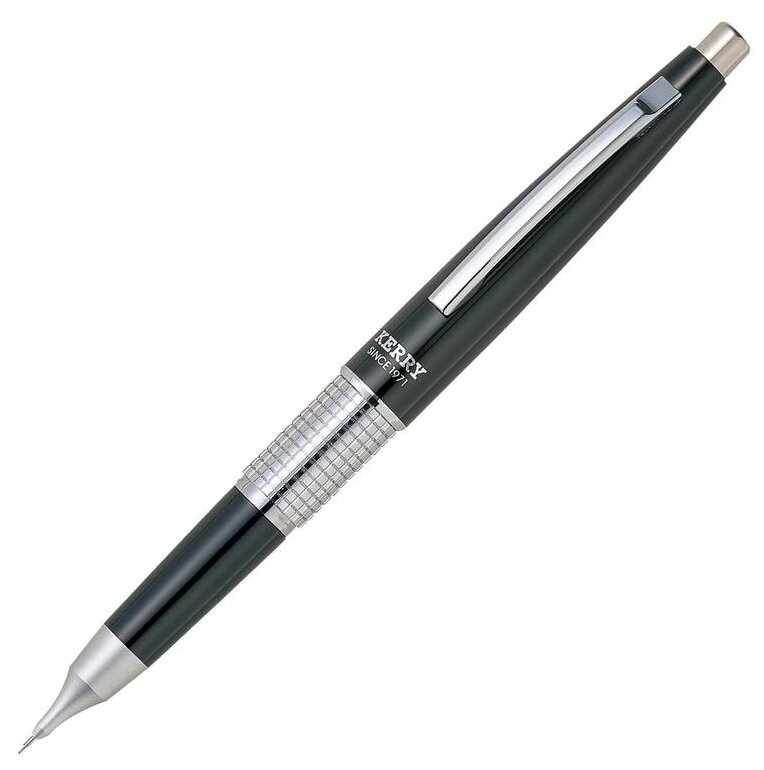 Карандаш механический Pentel KERRY 0,5мм черный корп., подар.кор., P1035-A