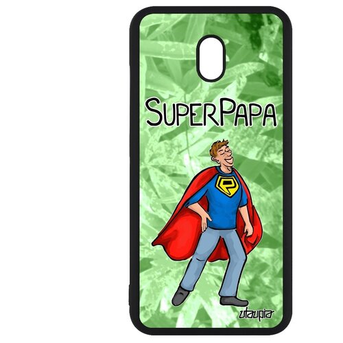 фото Чехол для мобильного redmi 8a, "суперпапа" юмор комичный utaupia
