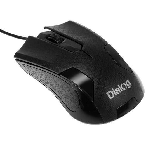 Мышь Dialog MOP-08U Pointer Optical проводная оптическая 3 кнопки 1200 dpi USB чёрная 53800₽
