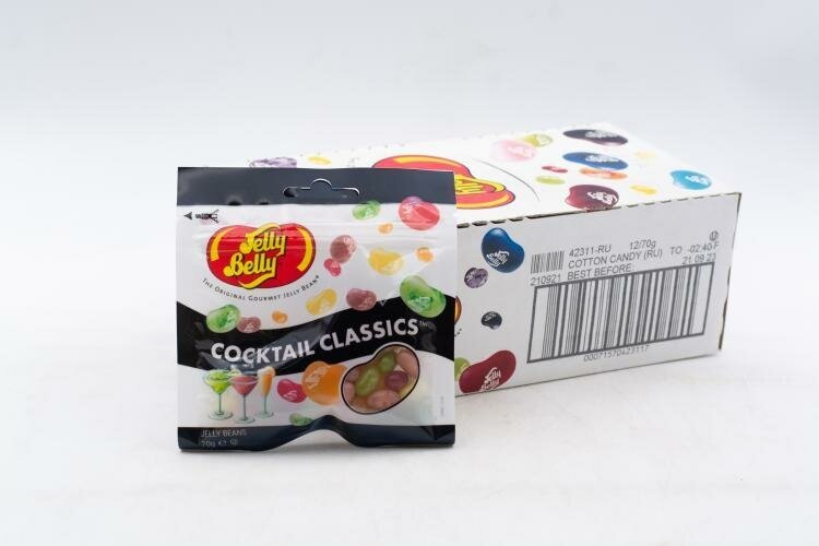 Драже Jelly Belly классические коктейли 70 грамм Упаковка 6 шт