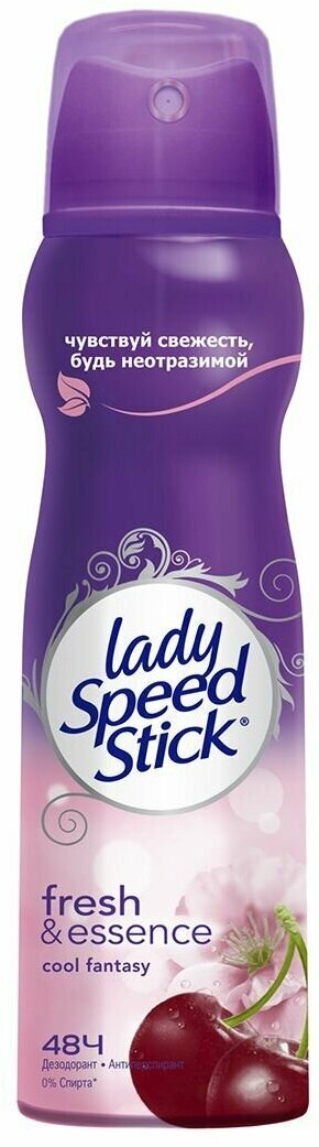 Lady Speed Stick Дезодорант спрей Цветок вишни 150мл